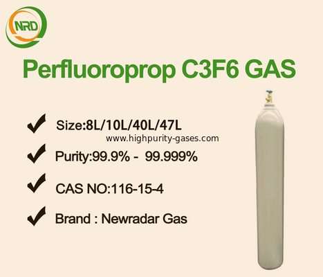 Stable Electronic Gases Halocarbon R1216 / C3F6 Perfluoropropylene for Fire Extinguishing