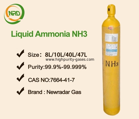 UN 1005 Industrial Gases NH3 Anhydrous Ammonia Liquid 100L - 926L