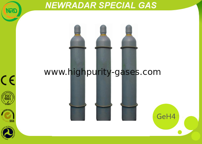 GeH4 Germane Gas Packaged In DOT 49L Cylinders With CGA 632 Valve
